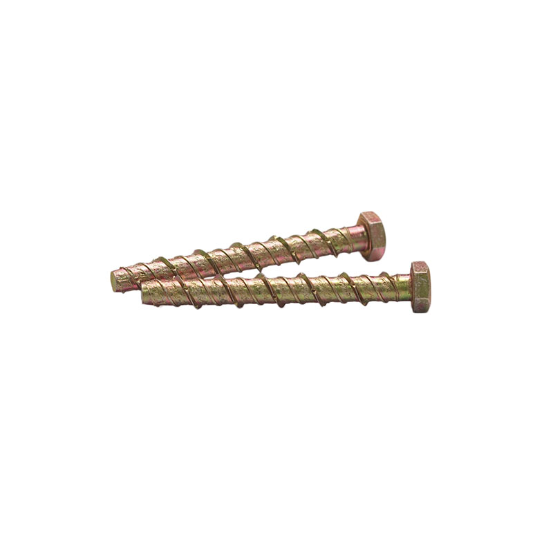 High Strenght Masonry Bolt Concrete Screw Anchor with Flange Hex Head