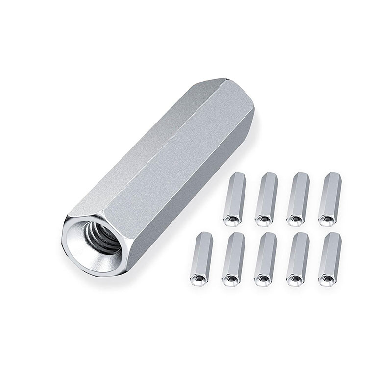 Hex Coupling Nuts, Long Hexagon Nuts, Round Body Coupler Nuts