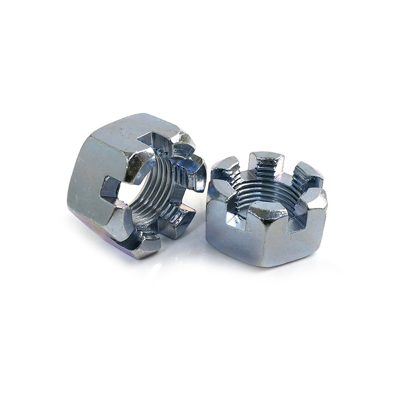 Hex Slotted Nut