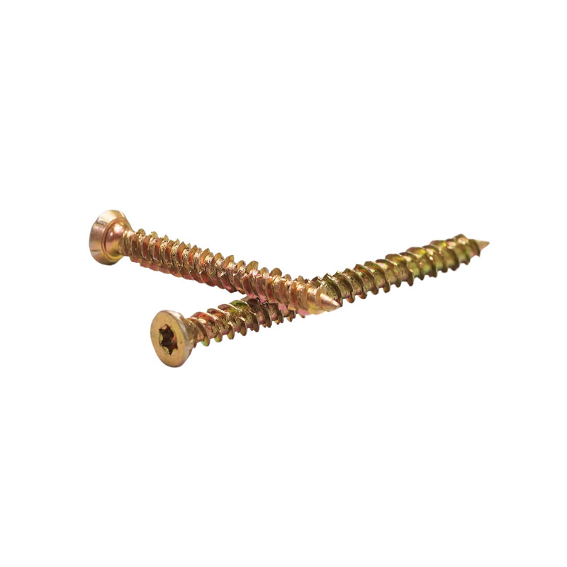 7.5X132 C1022 Yellow Steel Torx Drive Concrete Screws