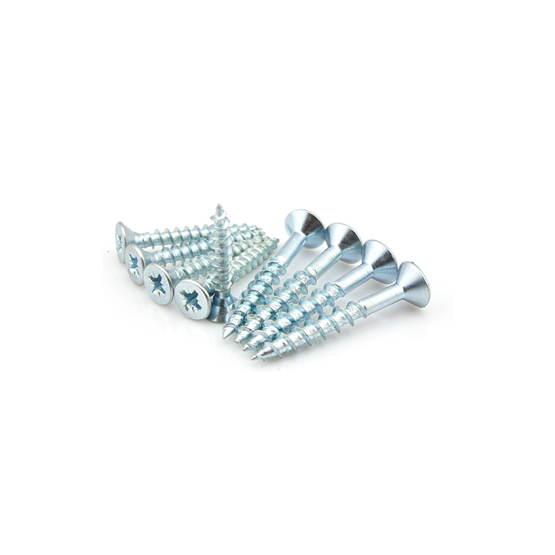 Chipboard screws or particleboard screw is a self tapping screw with a thin shaft and coarse threads